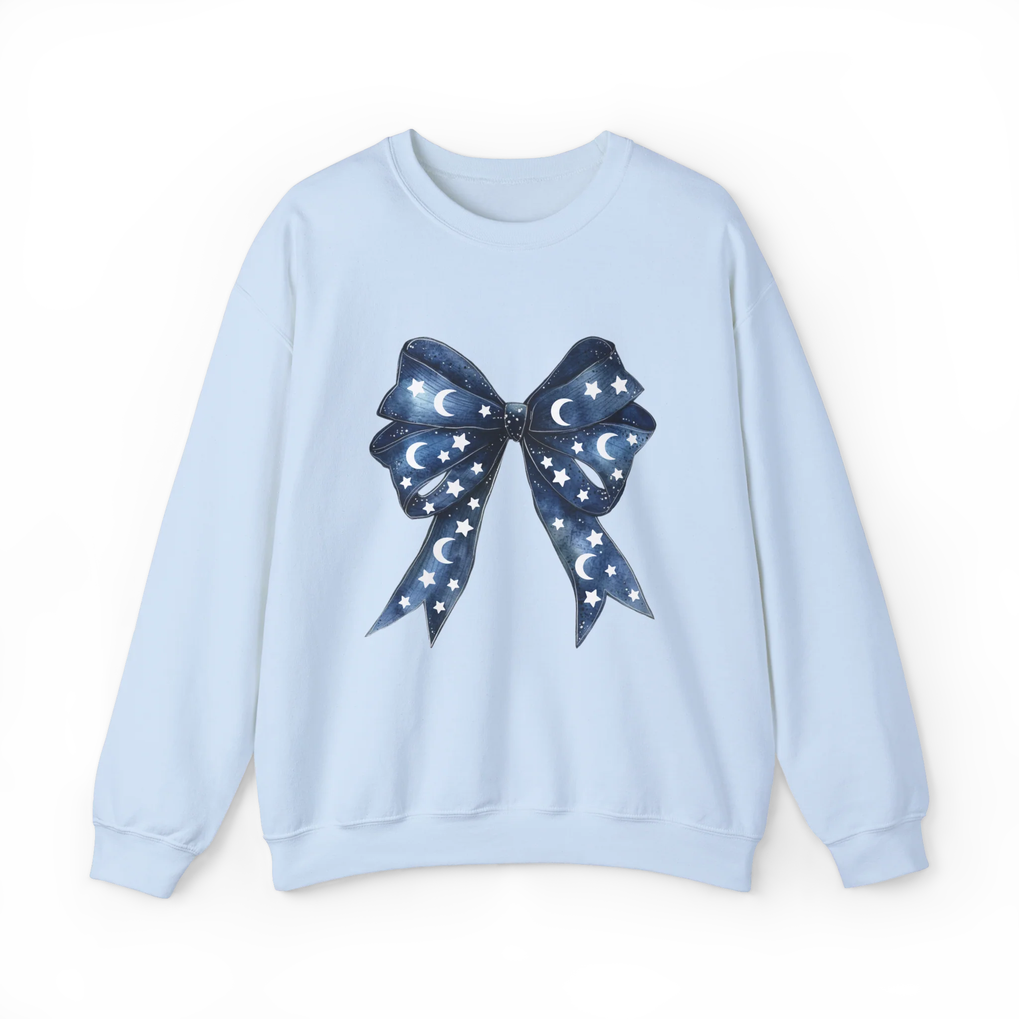 Bow Unisex Heavy Blend Crewneck Sweatshirt - Image 3