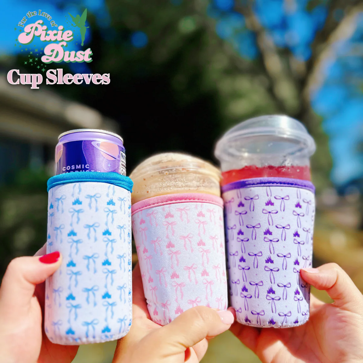 Castle and Bow Cup Sleeves/Cozies - Image 3