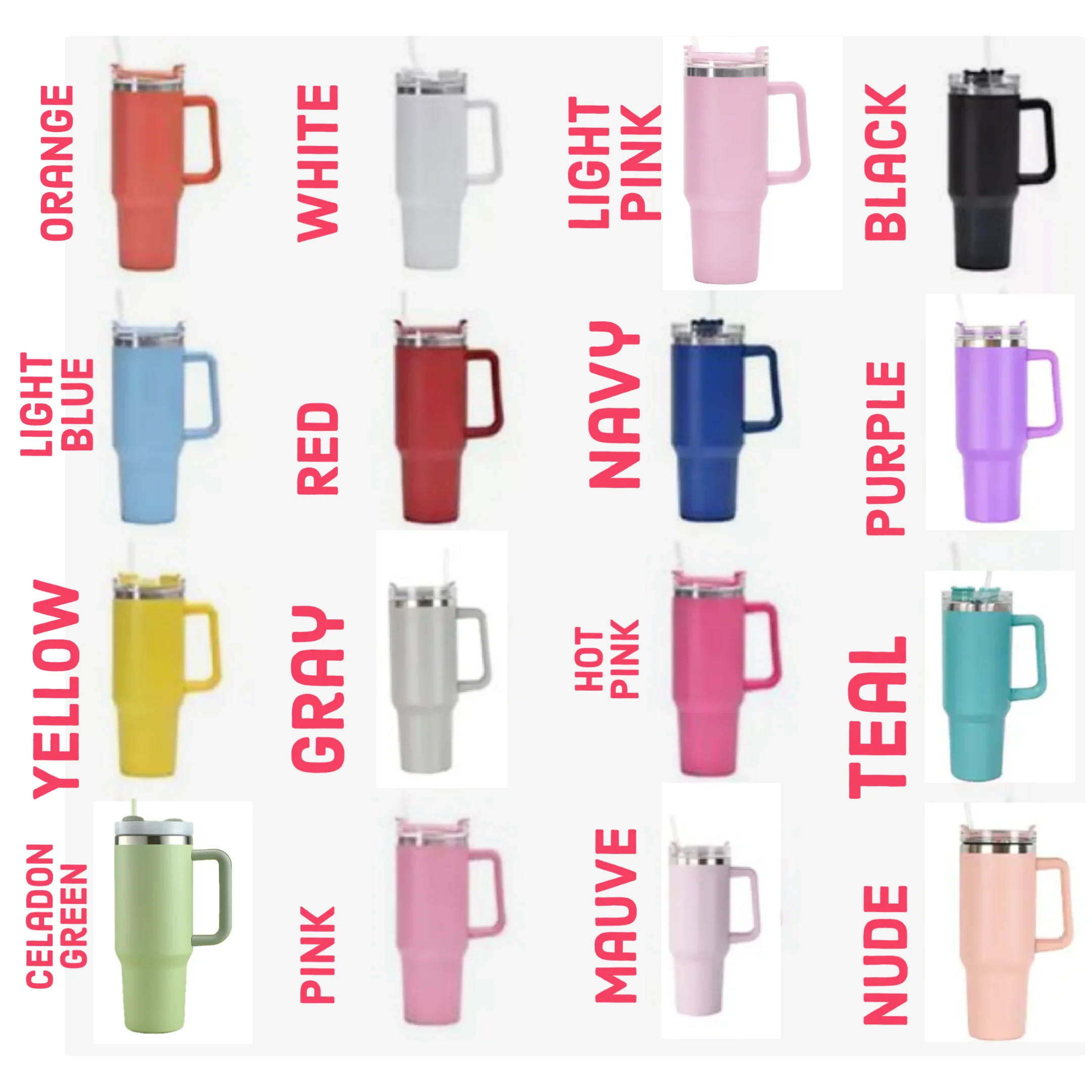 Full Color Character Custom 40 oz Quencher Tumbler - Image 3