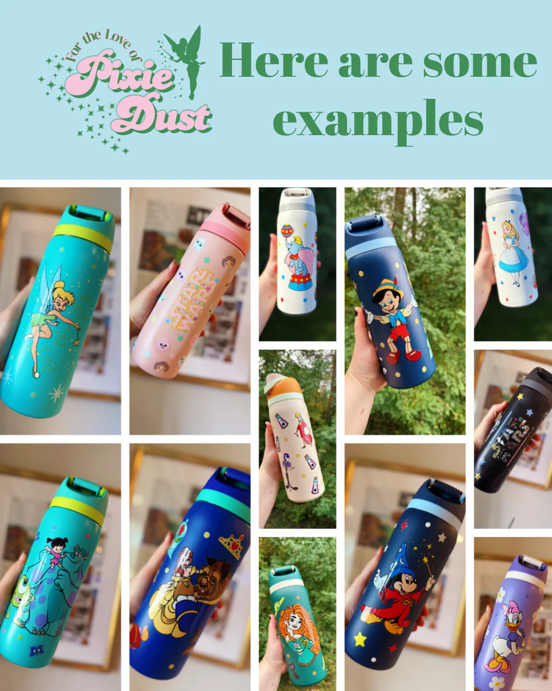 Custom Inspired Sip Stainless Steel Water Bottle - Image 22