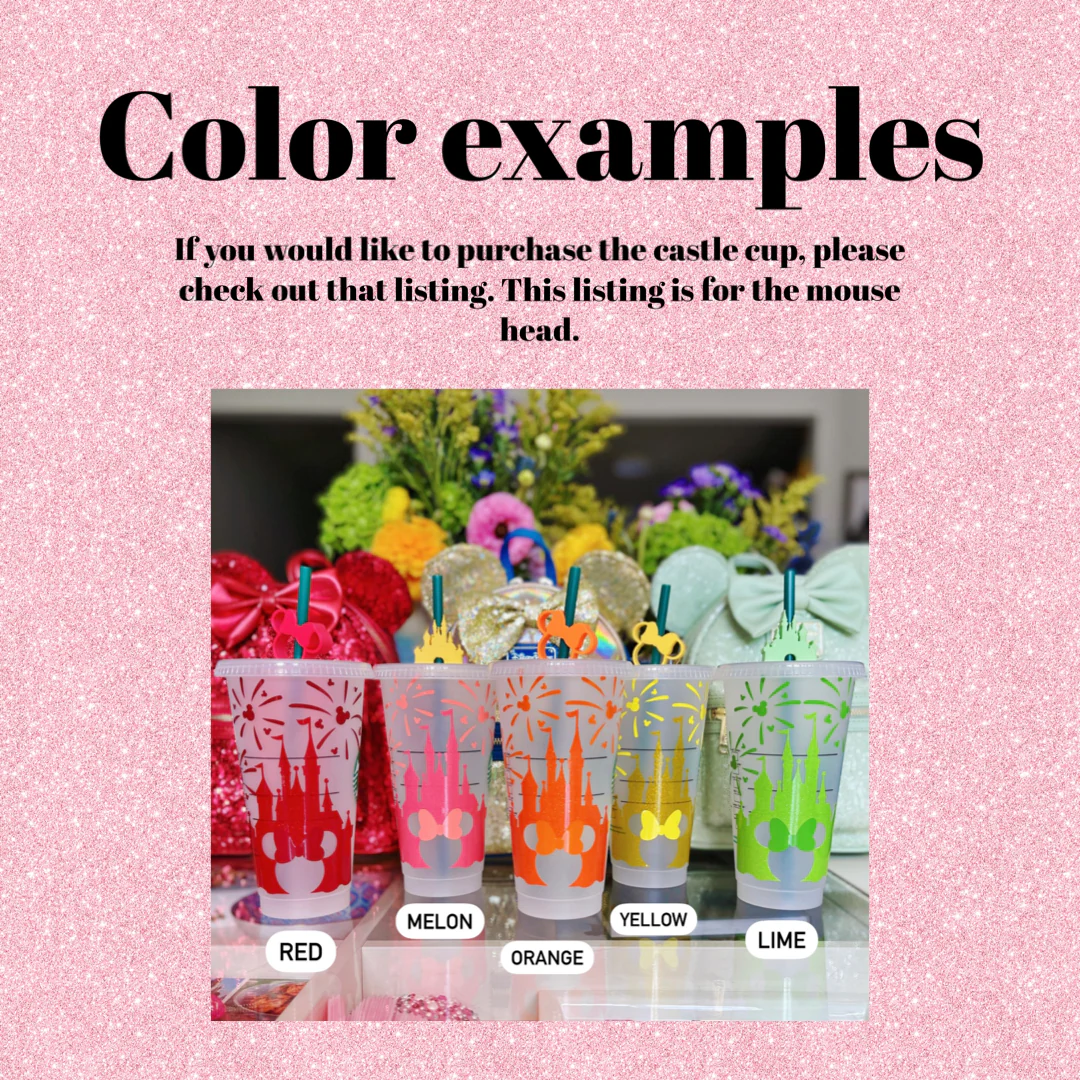 Glitter Castle with Balloons 25 oz Glass Can - Image 4