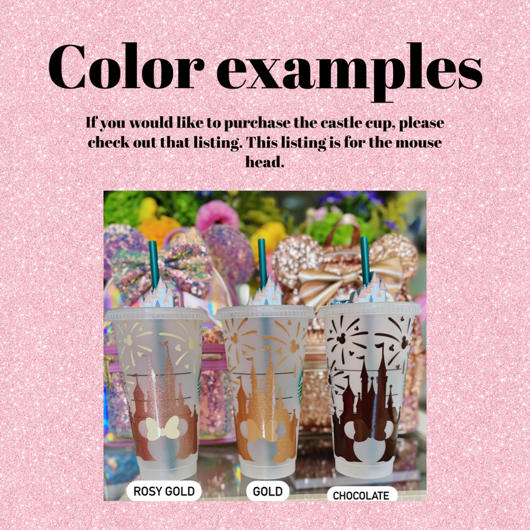 Glitter Castle with Balloons 25 oz Glass Can - Image 7